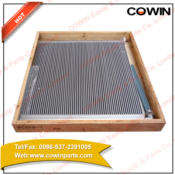 PC360-7 Oil Cooler Aluminium